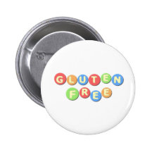 Gluten Free Celiac Pinback Button