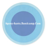 gm7, Agony-Aunts.Bandcamp.Com Round Stickers