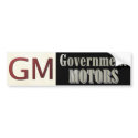GM: Government Motors bumper stickers