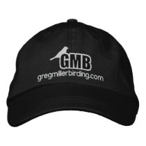 GMB basic embroidered logo hat with double stitch Embroidered Baseball Caps