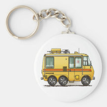 GMC Motor Home RV Keychain