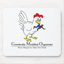 GMO Chicken Mouse Mat