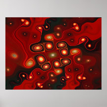 Gnarl in Red Poster