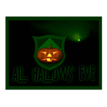 Gnash WarP o'Lantern Postcard