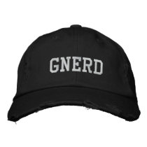 GNERD EMBROIDERED BASEBALL CAP