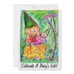 Gnome Baby Shower Invitations