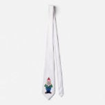 Gnome on white tie
