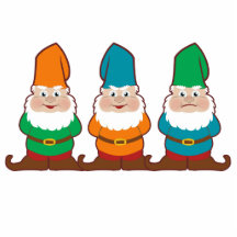 Gnomes Cutouts Sculpture or Magnets Photo Cut Out
