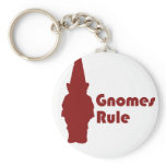 Gnomes Rule keychains