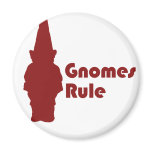 Gnomes Rule magnets