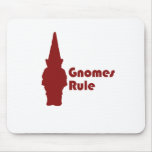 Gnomes Rule mousepads
