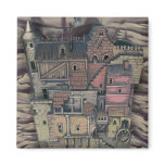 Gnometown magnet painting