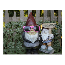 gnomies post card
