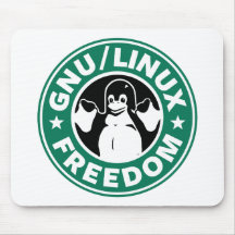 Gnu Linux Freedom Mouse Pad