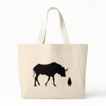 GNU NOT LINUX CANVAS BAG