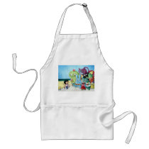 Go Ahead! Monsters Team! Apron