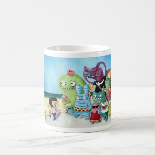 Go Ahead! Monsters Team! Coffee Mugs