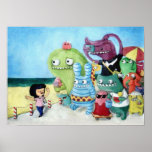 Go Ahead! Monsters Team! posters
