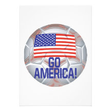 Go America Personalised Invite