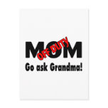 Go Ask Grandma (Off Duty Mum) postcards