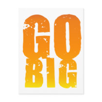 GO BIG POST CARDS