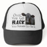 Go Black Angus Trucker Hat