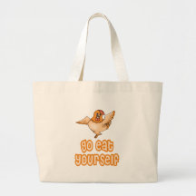 Go Eat Yourself Chicken Tote Bag