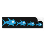 Go Fish_Fish-o-Saurus bumper stickers