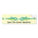 Go Fish_Save The Green Sardines bumper stickers