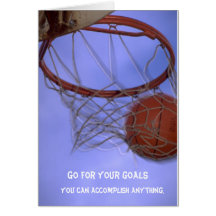 Go For Your Goals Greeting Card
