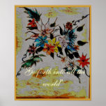 Go forth Poster Print