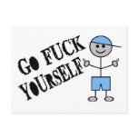 Go Fuck Yourself Post Card