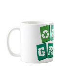 Go Green Blocks mugs