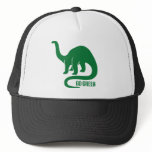 Go Green Dinosaur hats