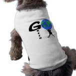 Go Green Dog Tee pet clothing