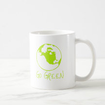 Go Green earth Coffee Mug