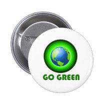 Go Green Earth buttons