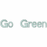 Go Green Embroidered Shirt embroidered shirts