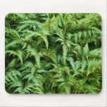 "Go Green" Fern Print Save the Planet Mousepad