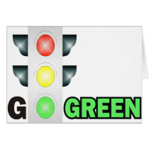 GO GREEN cards