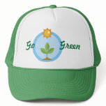 Go Green, Grow Something! hats