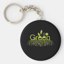 Go Green Key Chains
