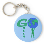 Go Green Keychain