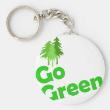 go green keychain