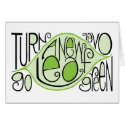 Go Green Leaf Card