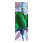 Go Green, Mini Bookmarks Business Card Templates