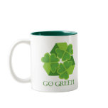 Go Green! mugs