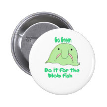 Go Green Pinback Buttons