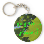 go green ... please :) keychains