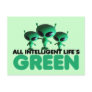 Go green postcards